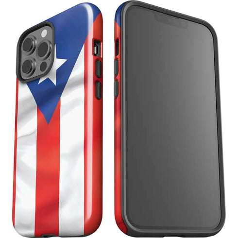 Puerto Rico Flag iPhone 15 Pro Max Impact Case